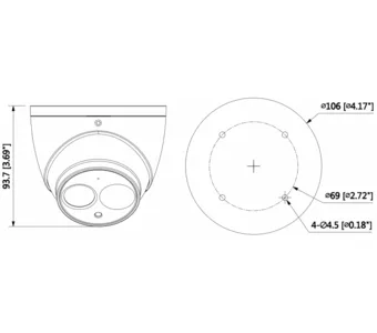 Видеокамера DAHUA DH-HAC-HDW1220EMP-A-0280B-S3 DH-HAC-HDW1220EMP-A-0280B-S3 Видеокамера DAHUA DH-HAC-HDW1220EMP-A-0280B-S3 DH-HAC-HDW1220EMP-A-0280B-S3