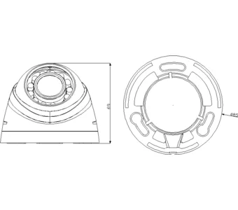 Видеокамера DAHUA DH-HAC-HDW1220RP-0280B DH-HAC-HDW1220RP-0280B Видеокамера DAHUA DH-HAC-HDW1220RP-0280B DH-HAC-HDW1220RP-0280B