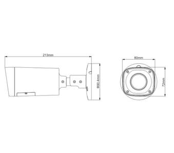 Видеокамера DAHUA DH-HAC-HFW1200RP-VF-S3 DH-HAC-HFW1200RP-VF-S3 Видеокамера DAHUA DH-HAC-HFW1200RP-VF-S3 DH-HAC-HFW1200RP-VF-S3