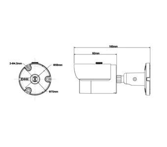 Видеокамера DAHUA DH-HAC-HFW1200SP-0800B DH-HAC-HFW1200SP-0800B Видеокамера DAHUA DH-HAC-HFW1200SP-0800B DH-HAC-HFW1200SP-0800B