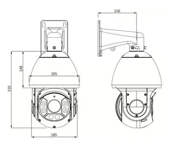 Видеокамера DAHUA DH-SD6C120I-HC DH-SD6C120I-HC Видеокамера DAHUA DH-SD6C120I-HC DH-SD6C120I-HC