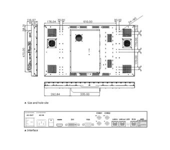 Монитор DAHUA DHL460UCH-ES DHL460UCH-ES Монитор DAHUA DHL460UCH-ES DHL460UCH-ES
