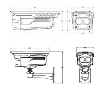 Видеокамера DAHUA HAC-HFW2100B(WITH BRACKET) HAC-HFW2100B(WITH BRACKET) Видеокамера DAHUA HAC-HFW2100B(WITH BRACKET) HAC-HFW2100B(WITH BRACKET)