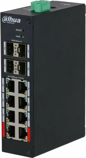 DAHUA DH-HS4412-8ET-120 Коммутатор POE